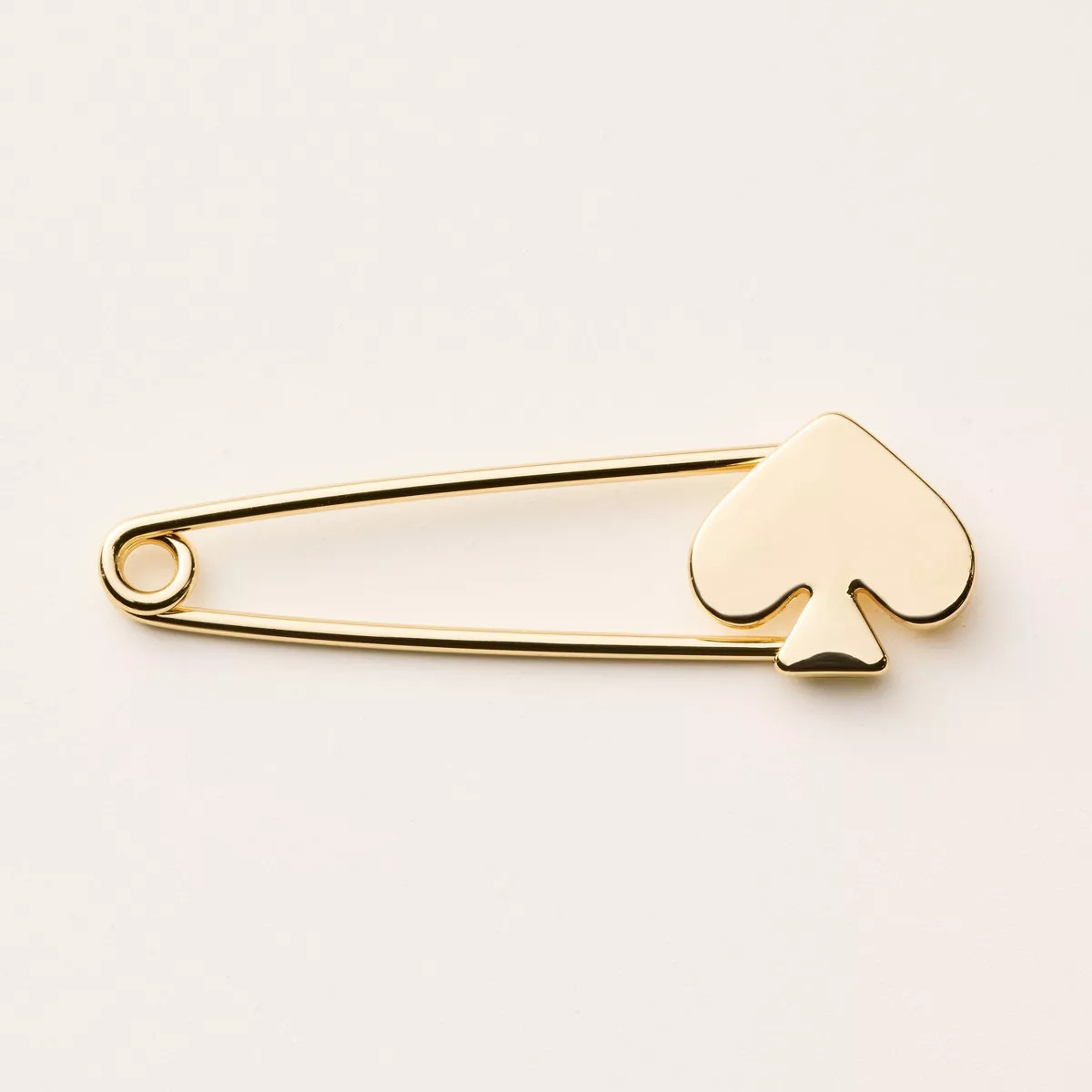 Spade Safety Pin Brooch - kate spade new york x Target Gold | Target