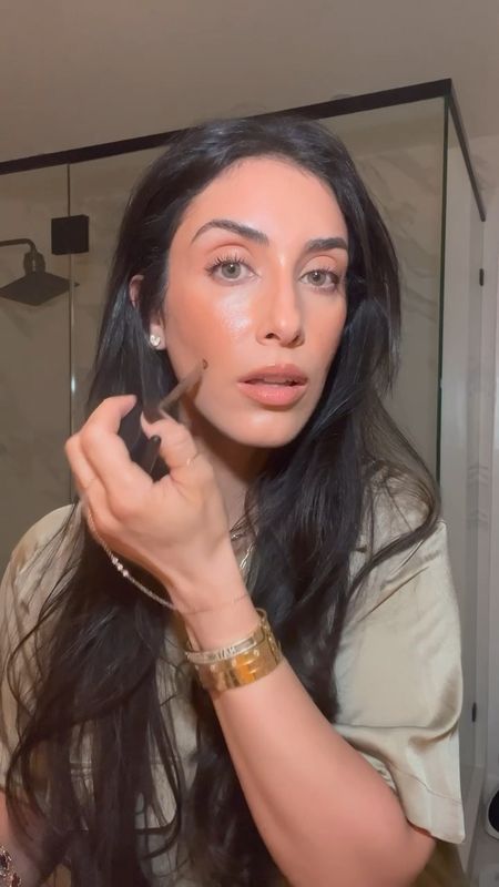 I swear by this method of snatching your face if you're new to makeup/contouring or even if you're just in a rush. It's just that simple!

Use your favorite liquid bronzer, contour or even foundation (in a contour shade). And as a finishing step in your liquid/cream phase of makeup (aka before powdering your face) put a small dot where your face “sinks in." You can find this spot by either opening your mouth a bit or making the "bird" face.

I like doing this as one of my final steps because it helps you not over contour (yes that's a thing) because you already have the blush and bronzer in place.
Then with a very detailed blending brush - a blending eyeshadow brush specifically- blend in small strokes going upwards and backward (this helps lift the face a chisel it!). Never blend down as we don't need to help gravity do it's thing. 

#LTKVideo #LTKbeauty