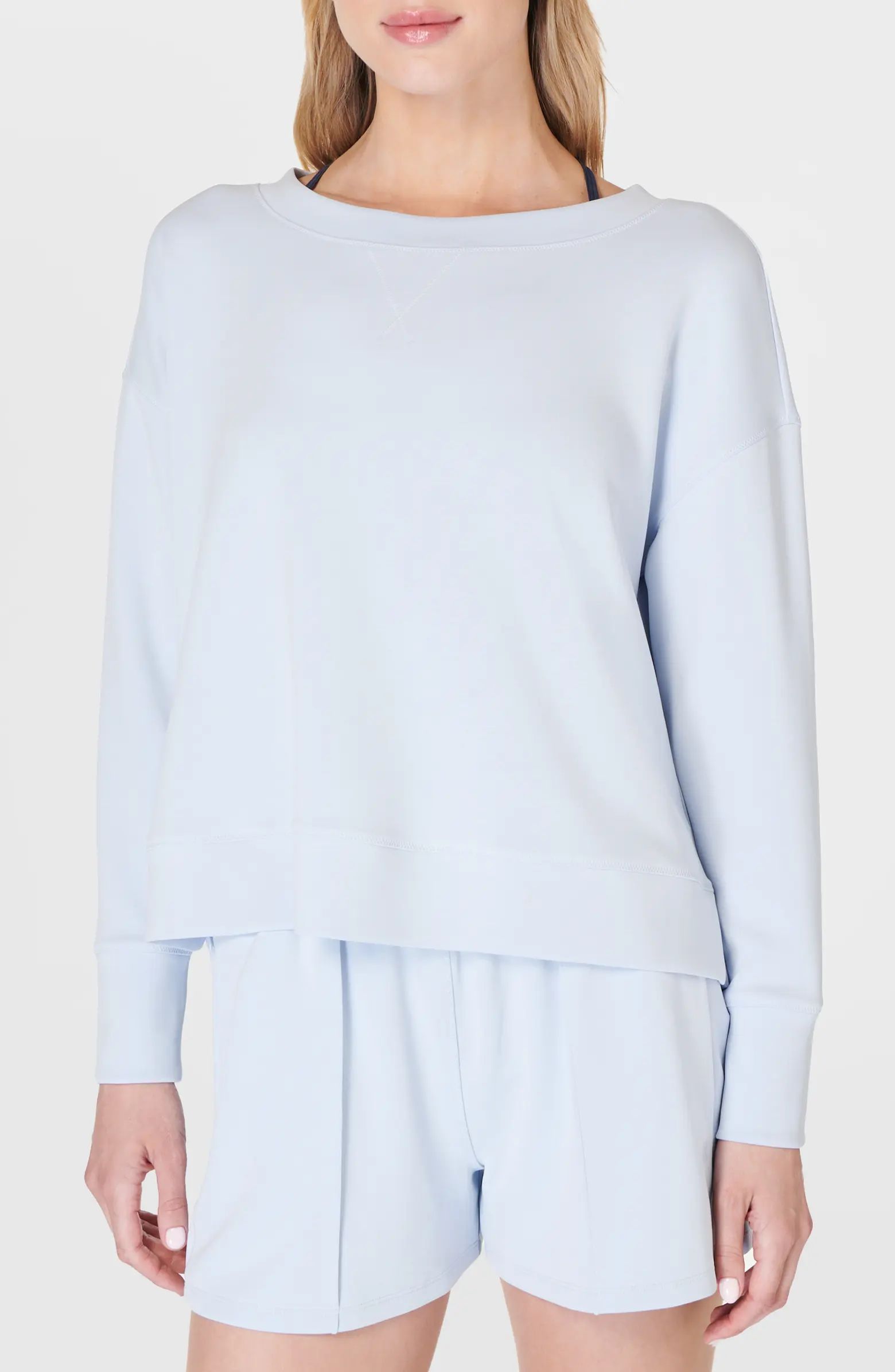 Sweaty Betty Sand Wash CloudWeight Sweatshirt | Nordstrom | Nordstrom