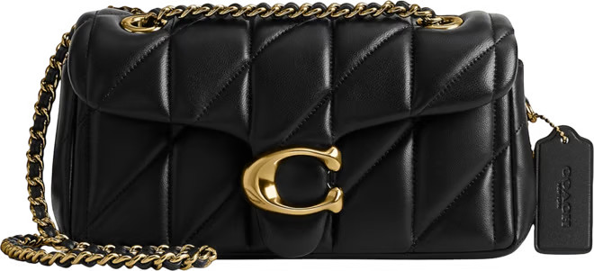 COACH Quilted Tabby Small Leather Shoulder Bag 20 - Macy's | Macy's