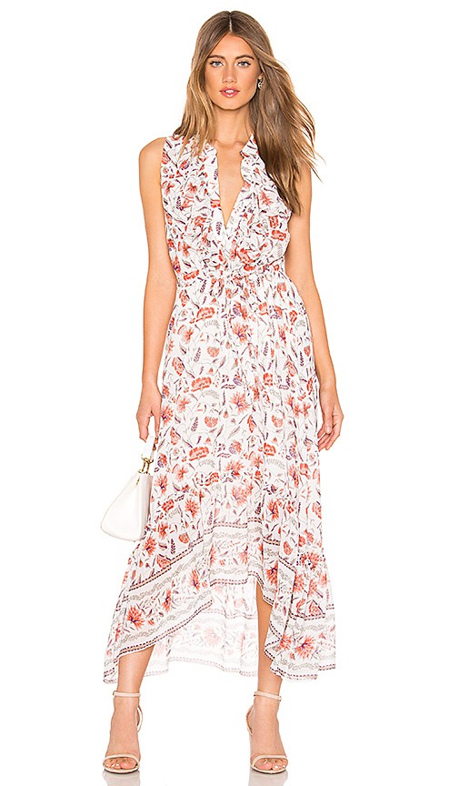 Audra Dress in White & Red Floral | Revolve Clothing (Global)
