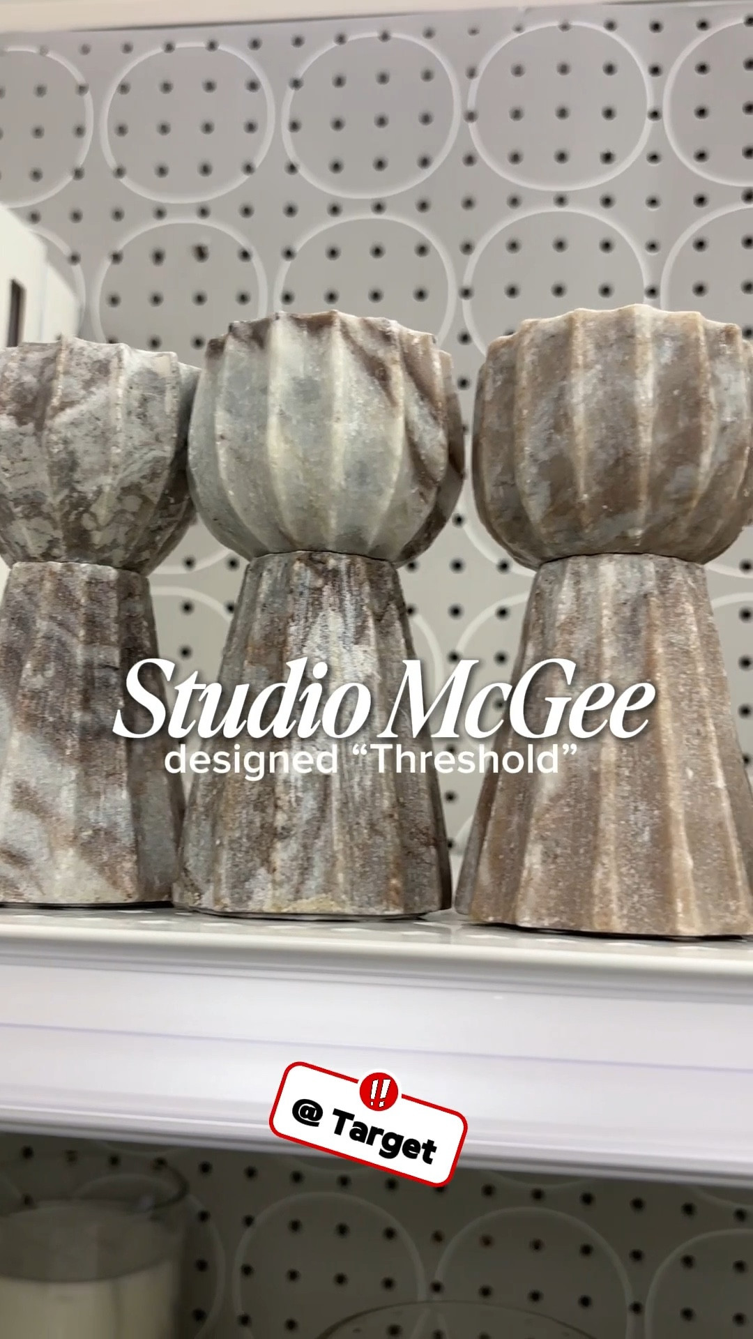 ✨ New Target home finds I’m loving! These Threshold™ designed with Studio McGee accents are perfect for elevated, minimal, neutral home décor — affordable but high-end looking.

🛍️ Featured pieces:
• Marble lidded container — the perfect blend of function and style. Use it on a bathroom vanity, coffee table, shelf, or entry console for chic hidden storage.
• 4-pack taupe taper candles — a soft neutral tone that instantly warms up any tablescape, mantel, or shelf styling moment.

🎥 This duo is ideal for modern, organic, and neutral home décor lovers who want Target finds that look designer without the designer price tag.

#TargetHome #StudioMcGee #Threshold #TargetFinds #HomeDecor #NeutralDecor #MarbleDecor #CandleStyling #ShelfStyling #AffordableHome #LTKHome

#LTKSeasonal #LTKSaleAlert #LTKHome