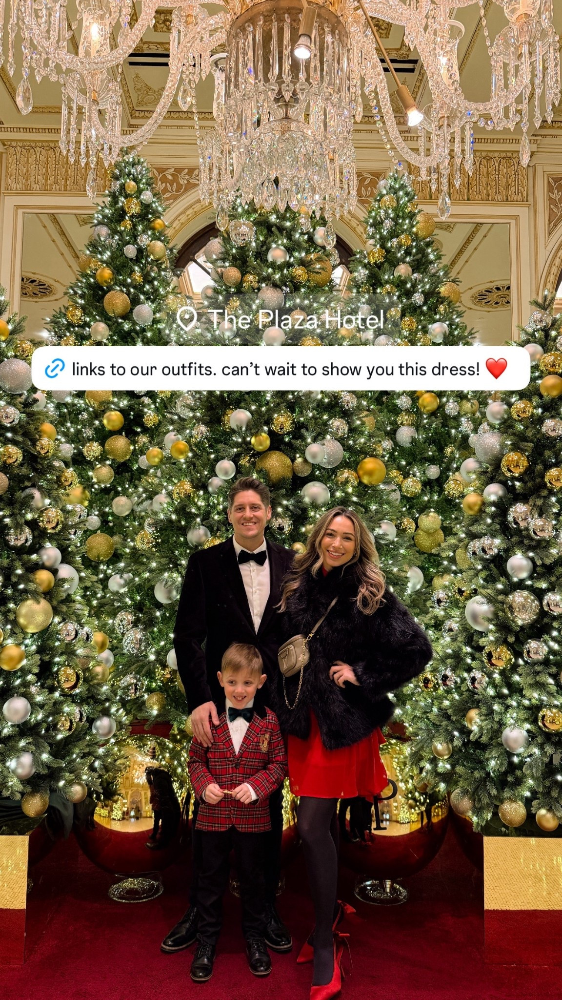 Family Christmas outfits! My dress looks super fancy and is on sale on Amazon right now!! Amazon holiday dresses // Amazon Christmas dresses 

#LTKCyberWeek #LTKHoliday #LTKGiftGuide