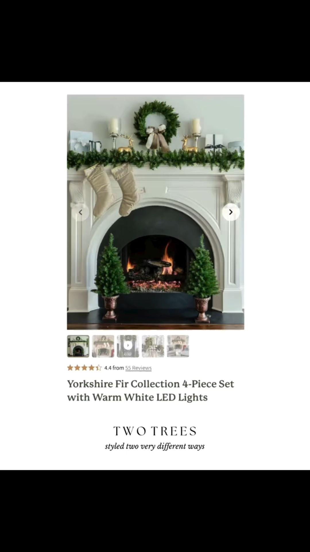 I am so excited to be partnering with @kingofchristmas again this year! I had very specific ideas in mind for this Christmas, and this Yorkshire Fir 4-piece set checked every single box to accomplish each one! 

This post is featuring the two tabletop trees, both decorated very differently. For the dining room tree, I added my everyday stems and an extra strand of lights to create a bright, organic look to possibly last all winter long. For the baby’s room, of course I had to go bold and colorful! Though, over the years, I do hope her tree will become filled with keepsake ornaments that hold special memories. 

I can’t wait to show you all how I styled the rest of this set! To shop your own, tap the link in my bio and story highlights!

#KingOfChristmas #KingOfChristmasPartner #Christmastime #TabletopTrees #EarlyChristmas