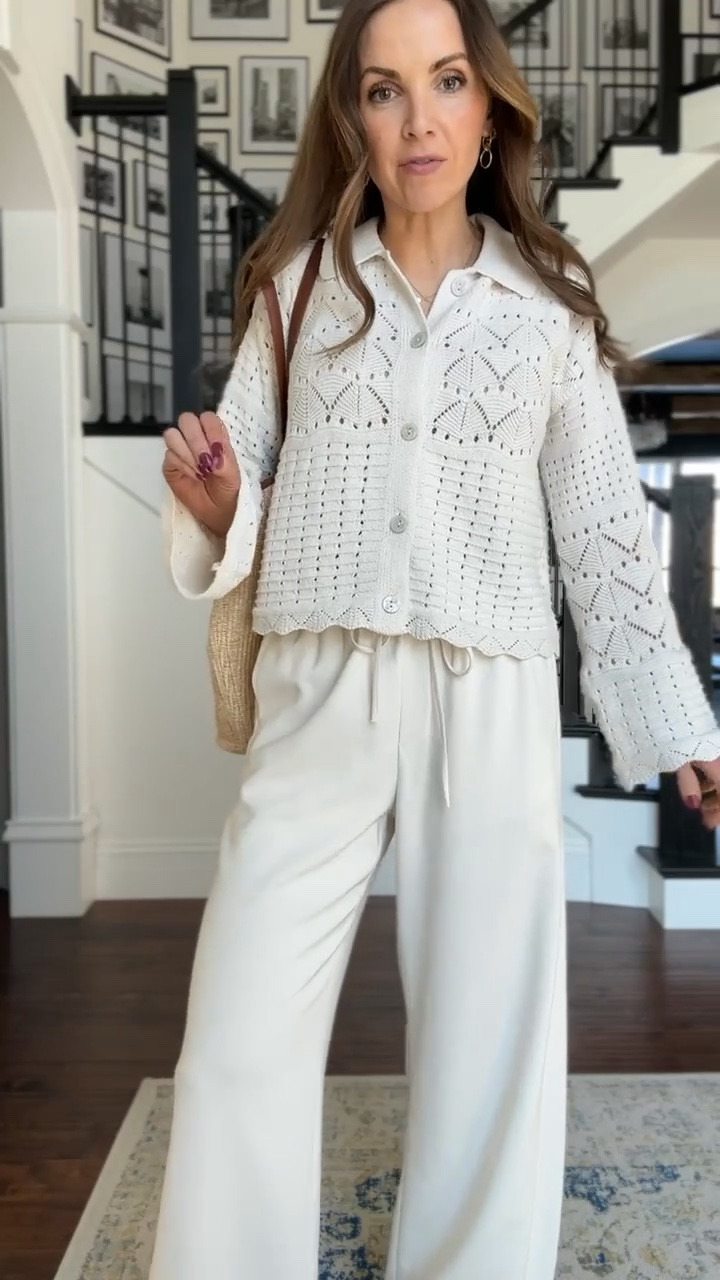 Can you believe this top is $35!? Such a beautiful cardigan! @Target 

#LTKSeasonal