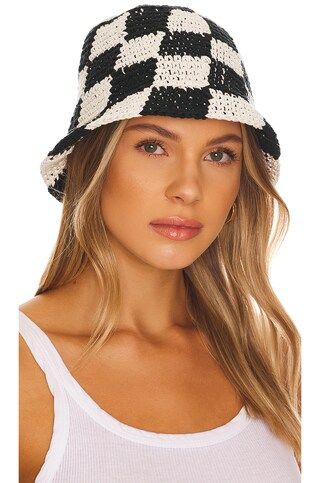 Crochet Checkered Bucket Hat
                    
                    8 Other Reasons | Revolve Clothing (Global)