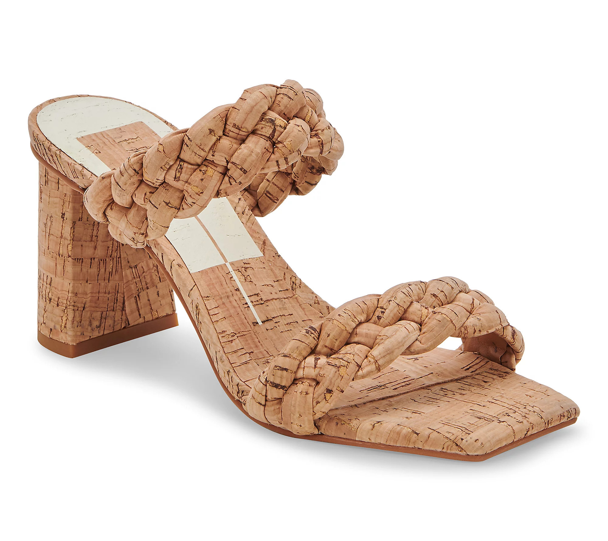 As Is Dolce Vita Braided Heeled Sandals-Paily | QVC