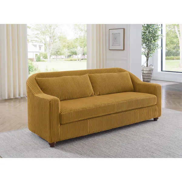 79.5'' Corduroy Sofa | Wayfair North America