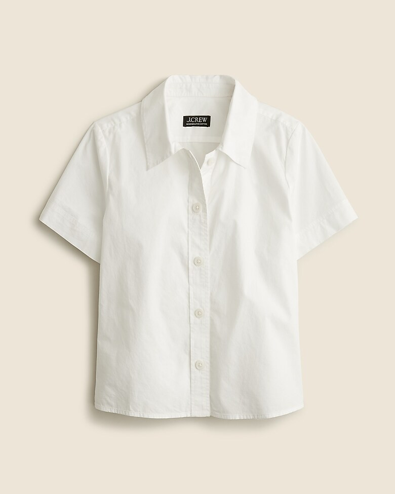 Gamine shirt in cotton poplin | J. Crew US