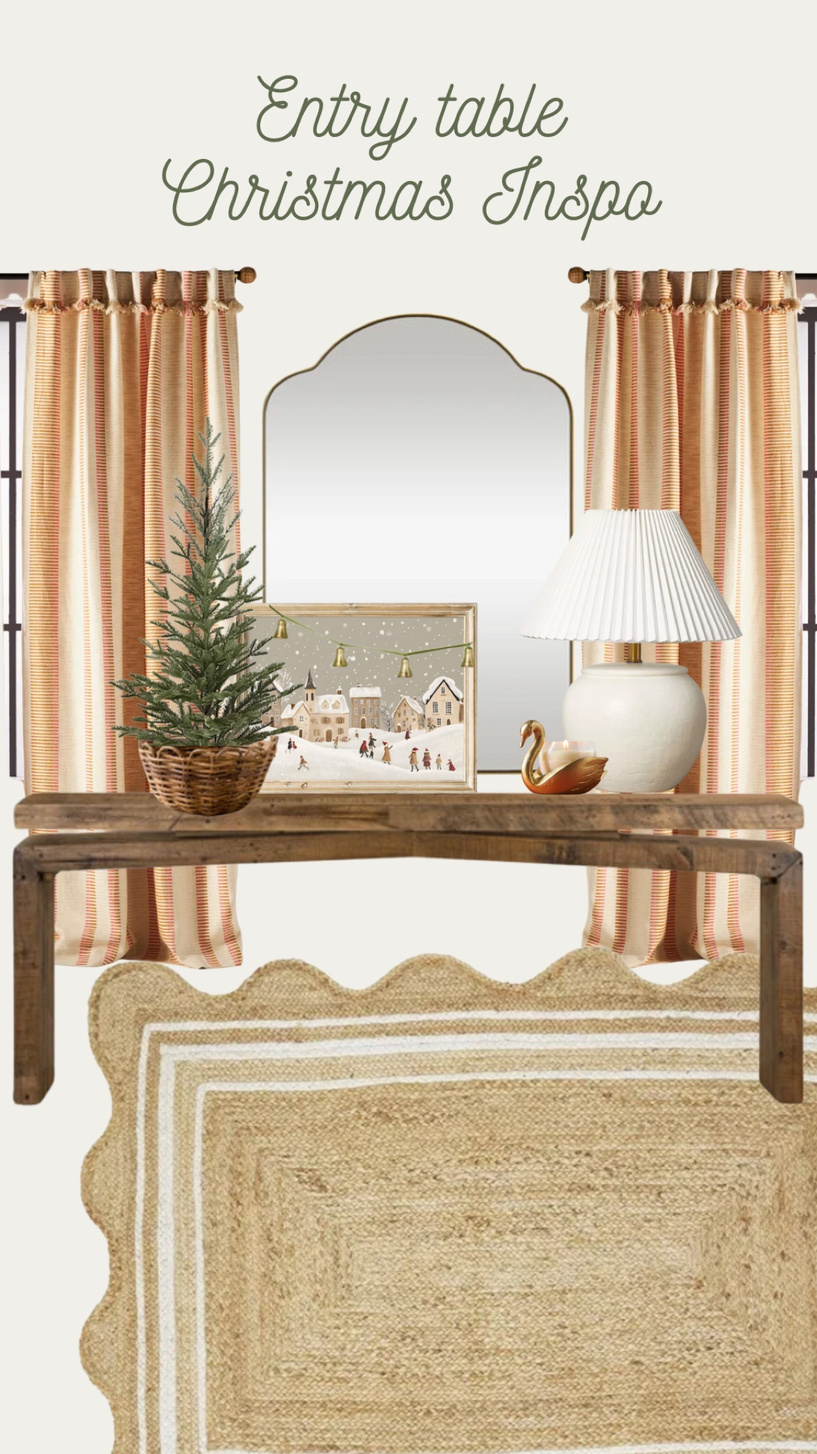 Entry table Christmas inspo!

THEBLOOMINGNEST entry table lamp curtains mirror decor Christmas Anthropologie Etsy target Walmart wayfair 

#LTKHome #LTKSeasonal #LTKHoliday