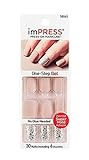 Kiss imPress Press-On Manicure Short Length Matte Nails # 58065 So So Stellar | Amazon (US)