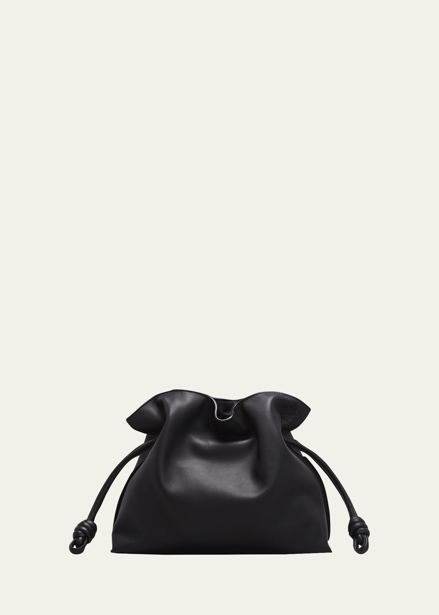 Loewe Flamenco Drawstring Knot Clutch Bag | Bergdorf Goodman