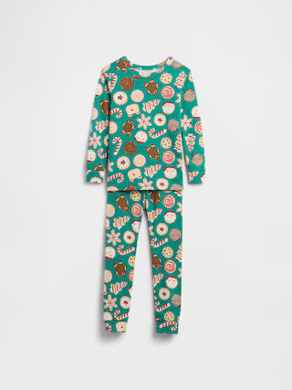 Kids & babyGap 100% Organic Cotton Holiday PJ Set | Gap Factory