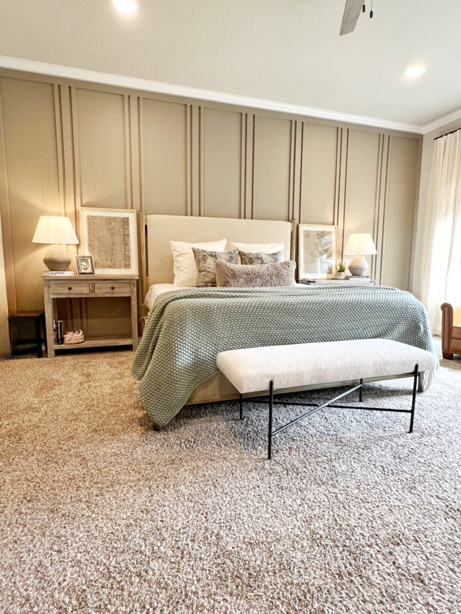 Primary bedroom makeover is complete!  I’m in love with the warmth and coziness of this space!  #home #masterbedroom #bedroom #primarybedroom #interiordesign #bedroominspo

#LTKfamily #LTKhome