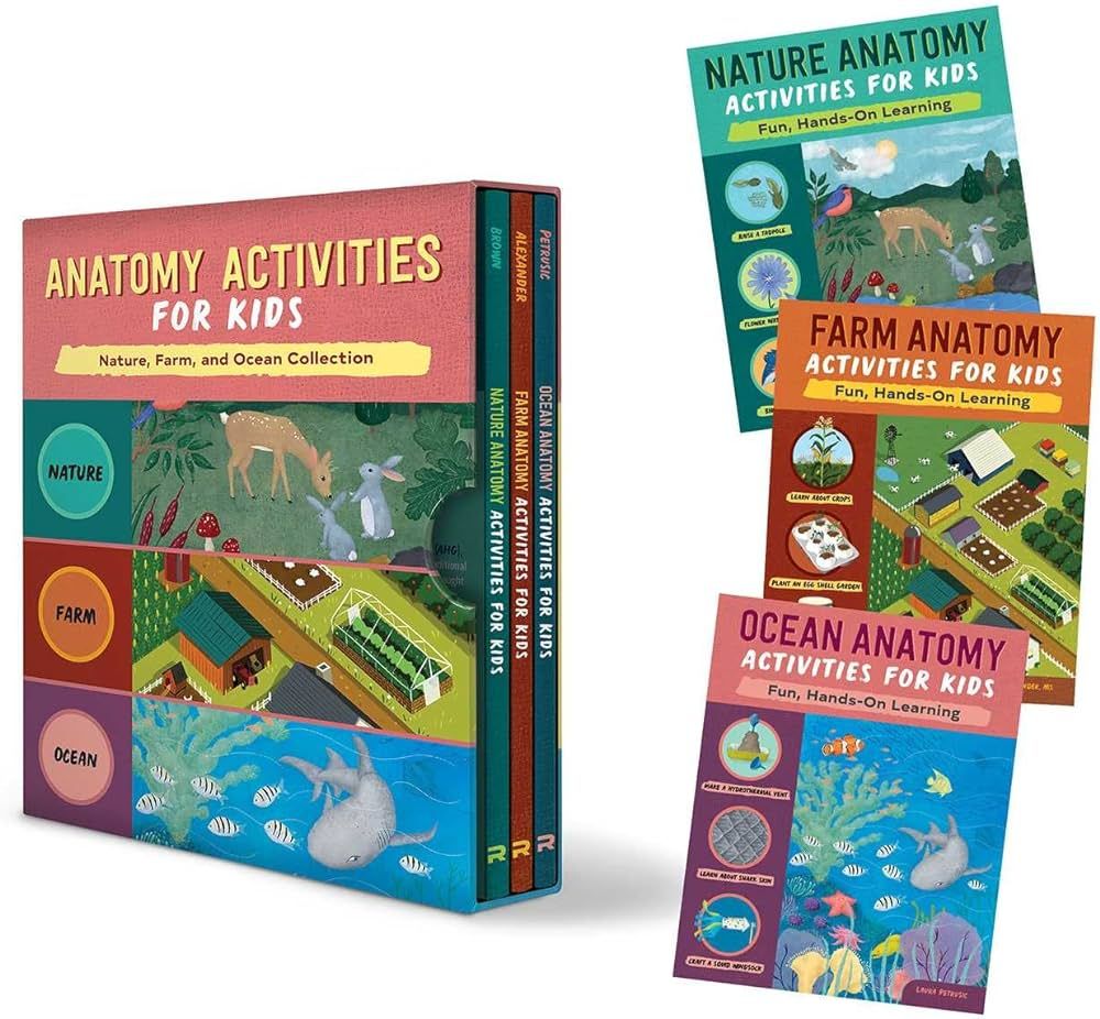 The Anatomy Collection for Kids Box Set: Nature, Farm, and Ocean Collection (Anatomy Activities f... | Amazon (US)
