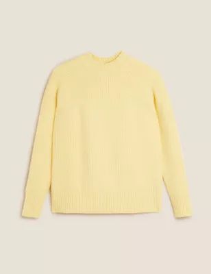 Textured Crew Neck Jumper | M&S Collection | M&S | Marks & Spencer (UK)