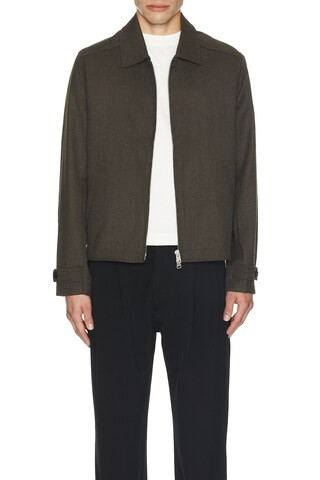 Howl Jacket in Brown | Revolve Clothing (Global)