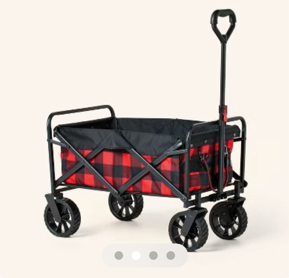 Adorable wagon only $70 now #targetxwoolrich #firstchristmas 

#LTKGiftGuide #LTKCyberWeek #LTKHoliday