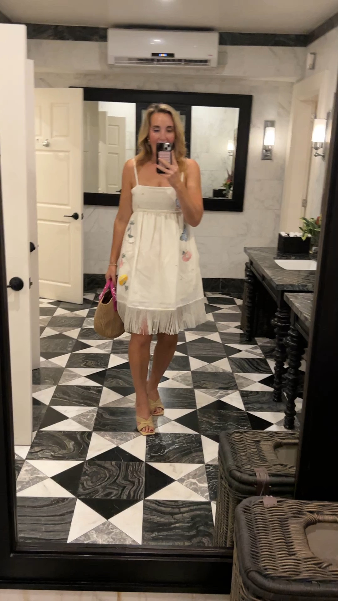 Fringe and floral embroidery?! I’m dead! 

#LTKMidsize #LTKVideo