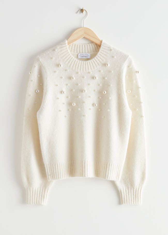 Pearl Bead Knit Jumper | & Other Stories US