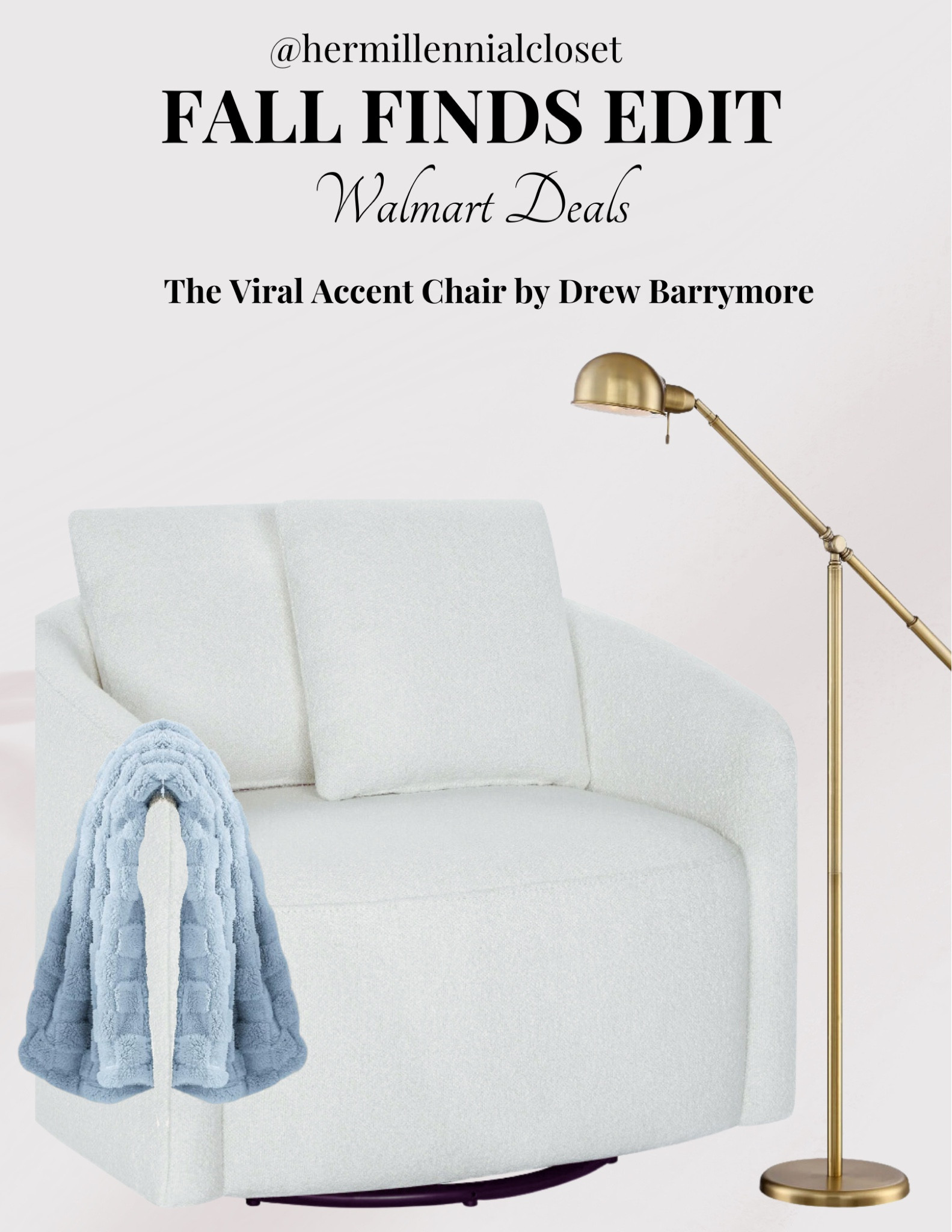 Add a touch of elegance to your bedroom or lounge with the viral accent chair from beautiful by drew Barrymore 

#LTKStyleTip #LTKSaleAlert #LTKHome