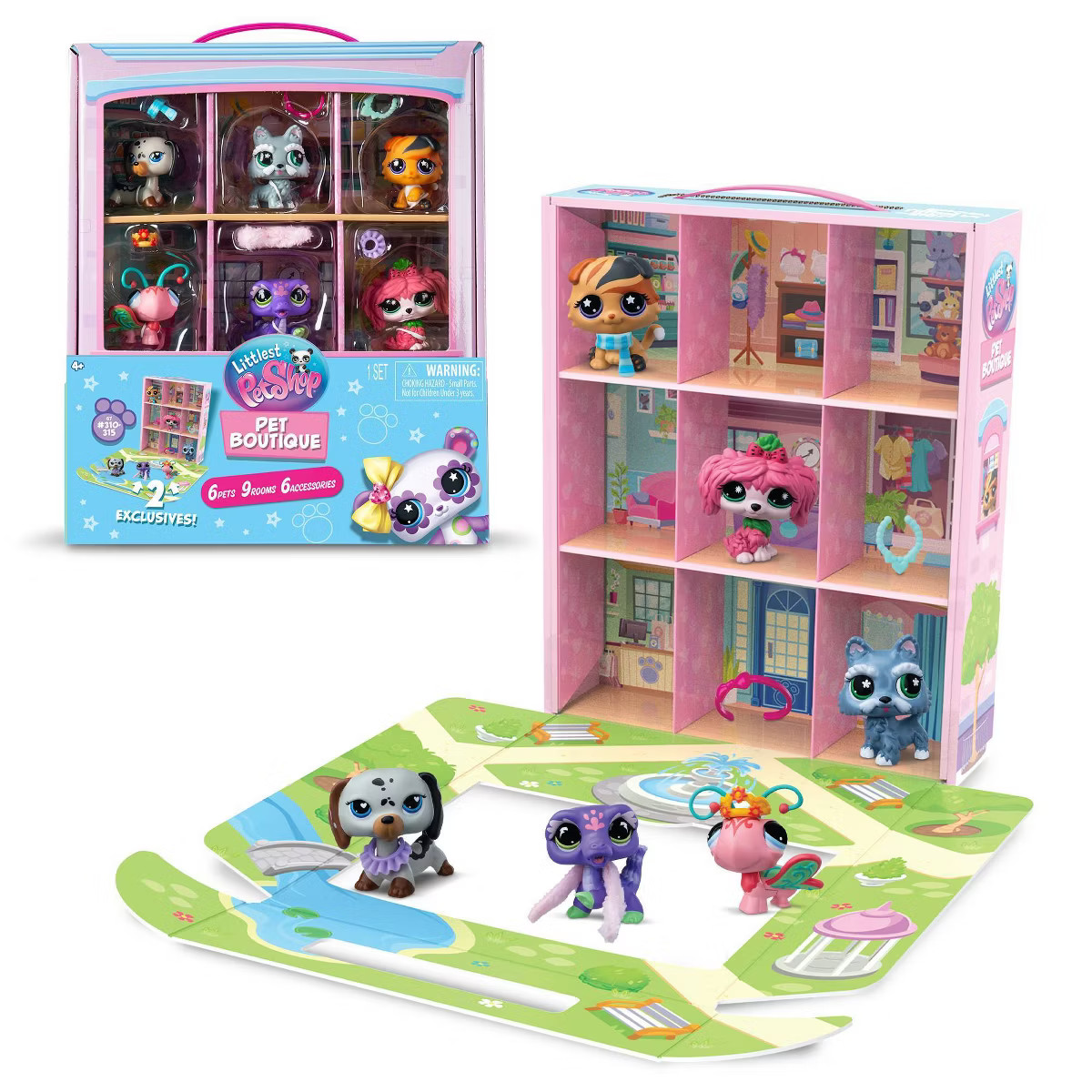 Littlest Pet Shop Pet Boutique - Collectible Figures Playset | Target