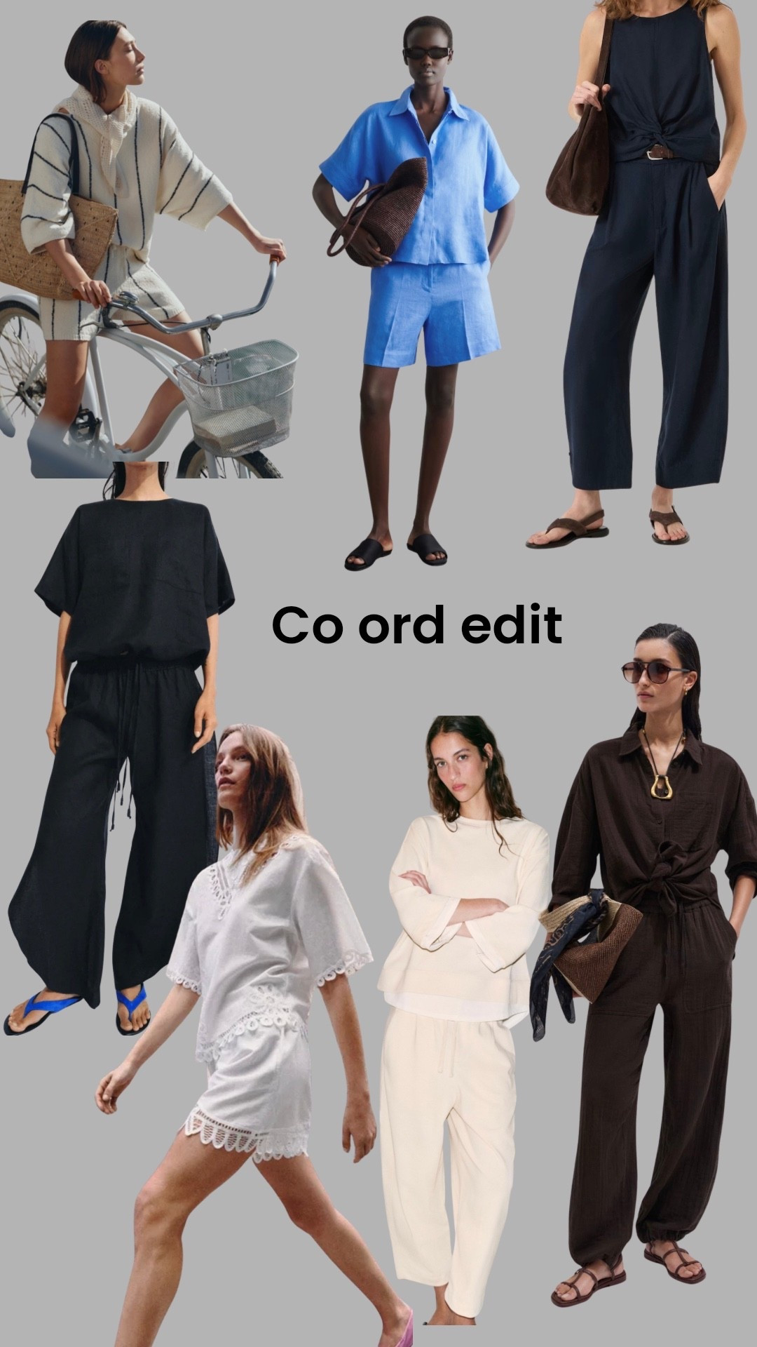 A co ord is a great summer buy. Together they work perfectly, but they also give you options as separates to build other looks effortlessly x