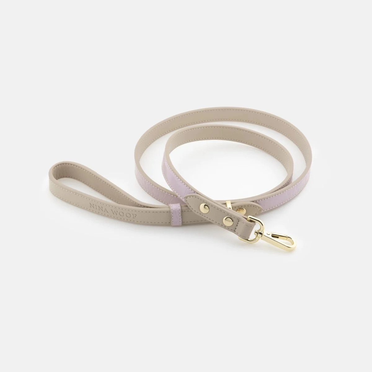 Milan - 4ft Vegan Leather Dog Leash | Nina Woof