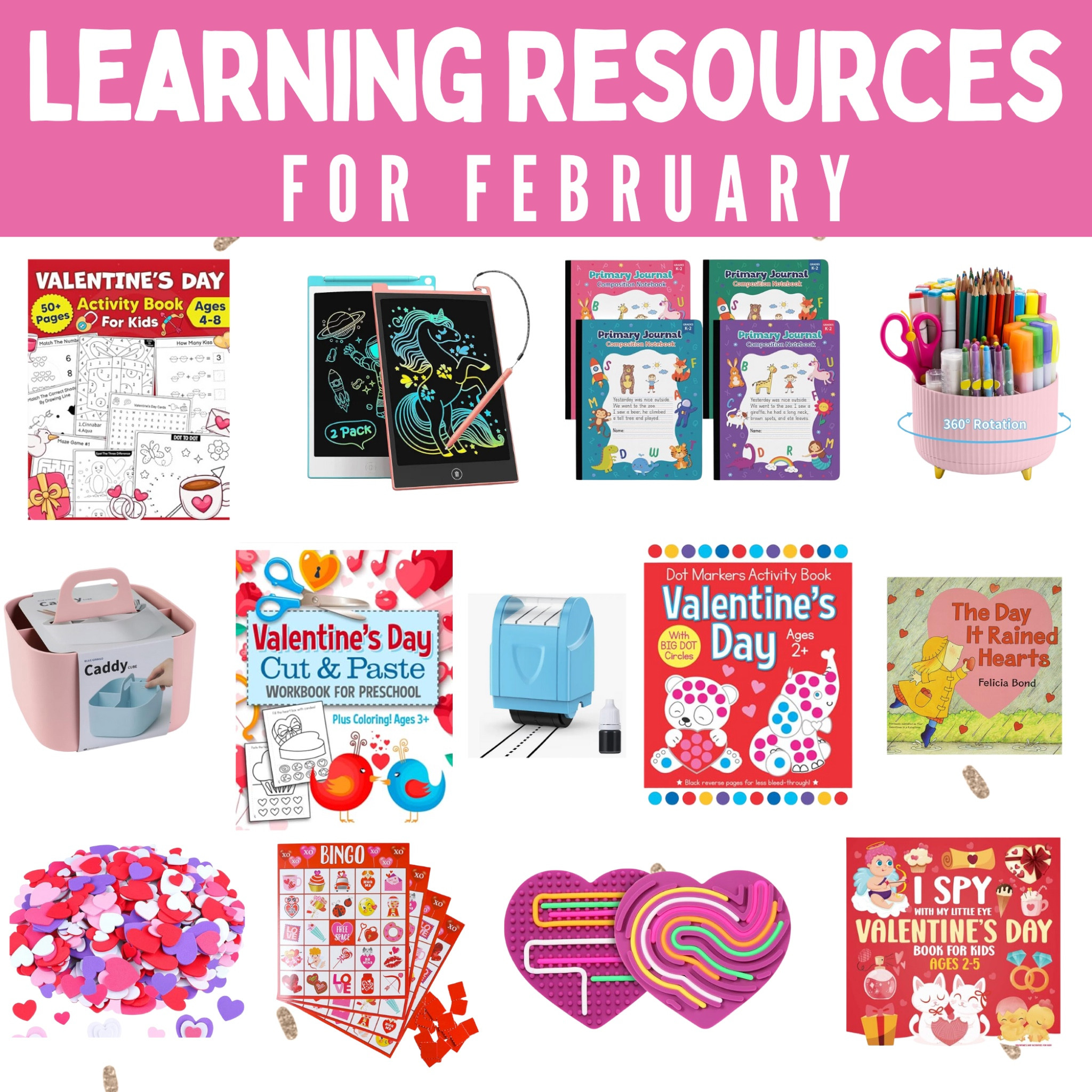 These learning resources are perfect to integrate into your classroom learning and home learning for the month of February  

#LTKSeasonal #LTKKids