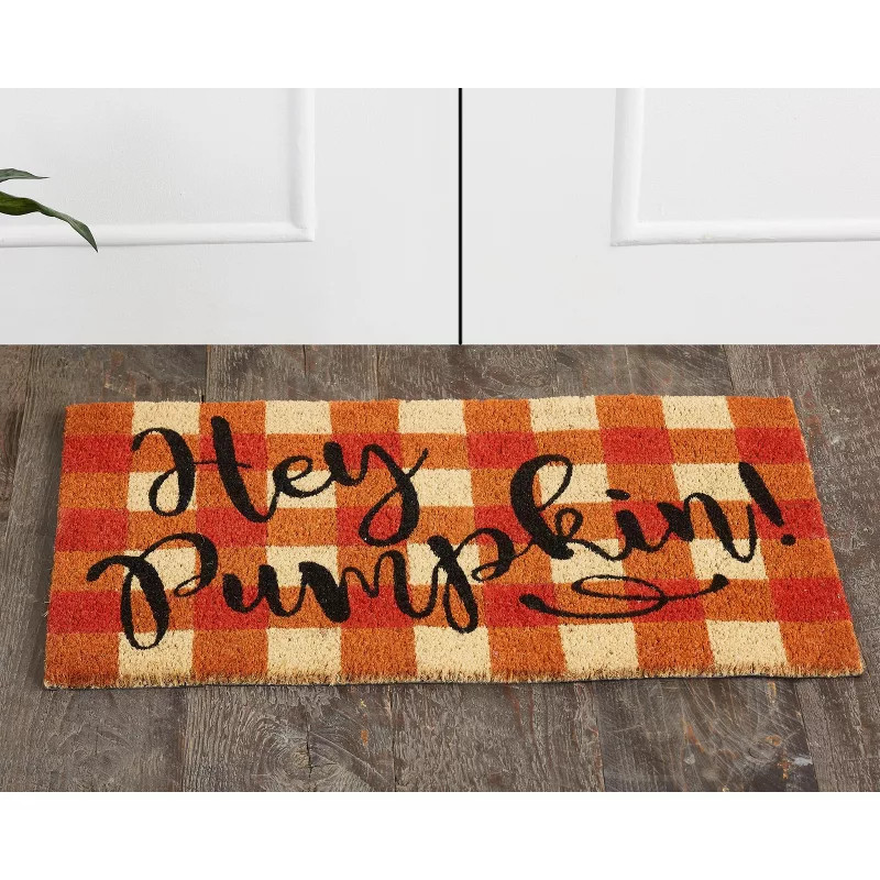 Natural Collection 100% Coir Printed Door Mat - Better Trends | Target