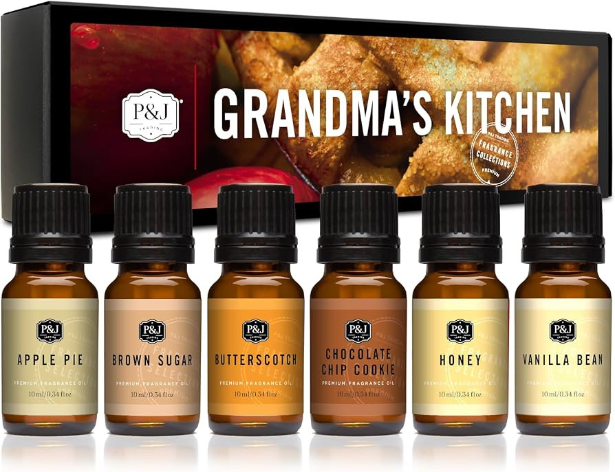 P&J Trading Fragrance Oils Set of 6, Grandma's Kitchen | Amazon (US)