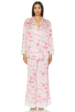 Free People x Intimately FP Dreamy Days Pajama Set in Tea Combo from Revolve.com | Revolve Clothing (Global)