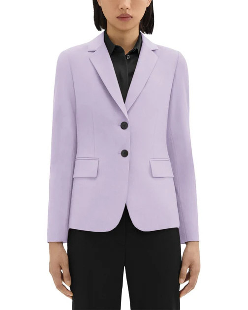 Theory Carissa Wool-Blend Jacket | Shop Simon