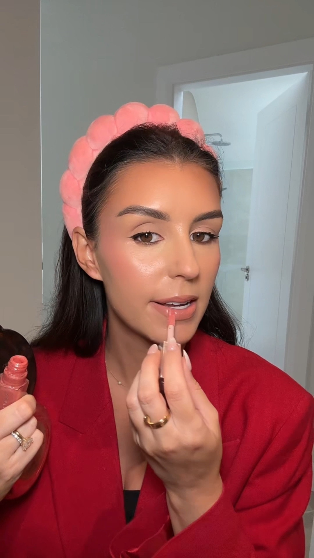 GRWM for a day of events ❤️

#LTKbeauty #LTKmaternity #LTKireland