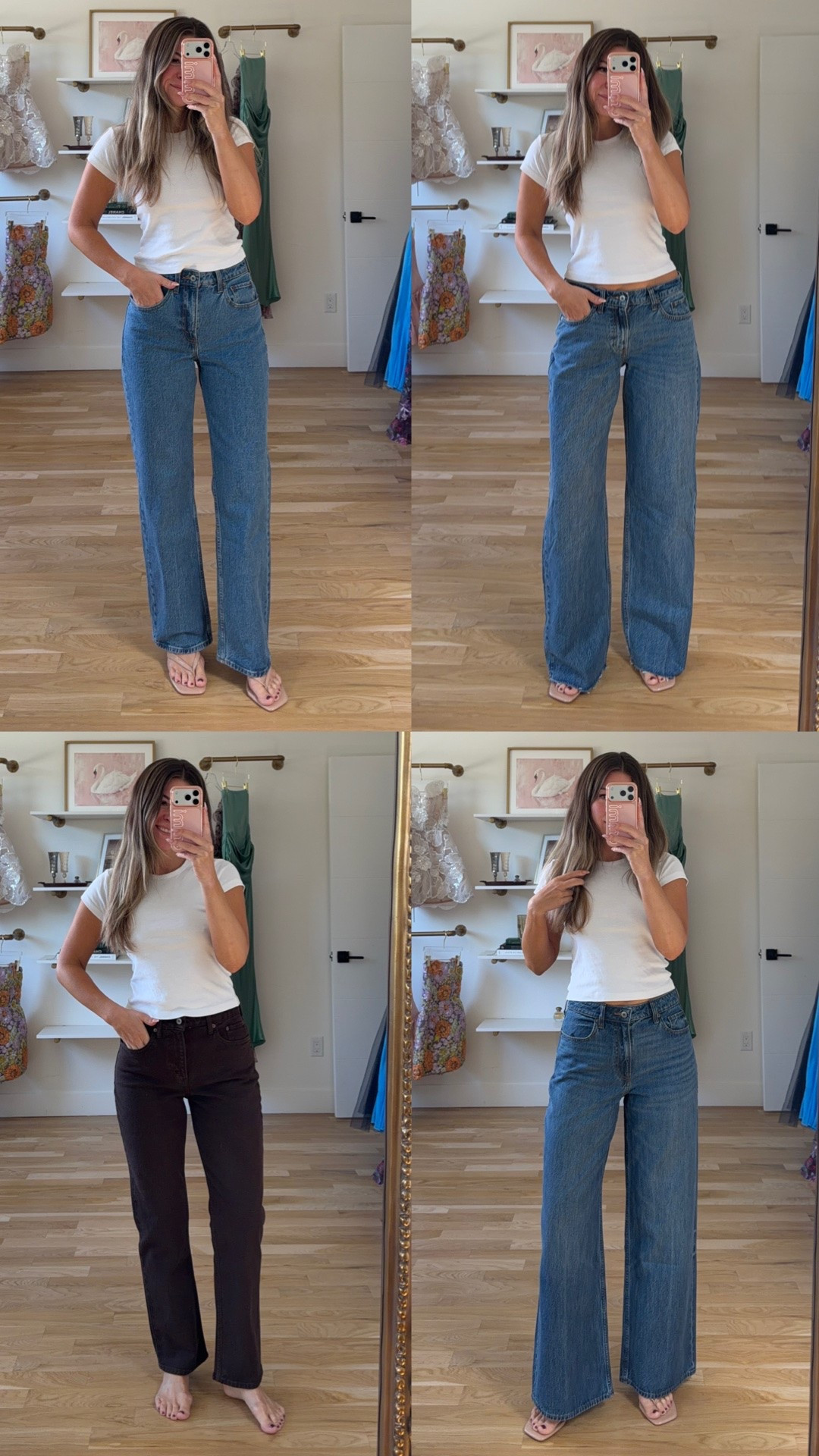 low rise, high rise and brown denim for fall

did my normal 26 regular & long in the low rise

jeans outfit, date night outfit, mid rise jeans, comfortable jeans, flattering denim, fall jeans

#LTKgrwm #LTKootd #LTKSeasonal