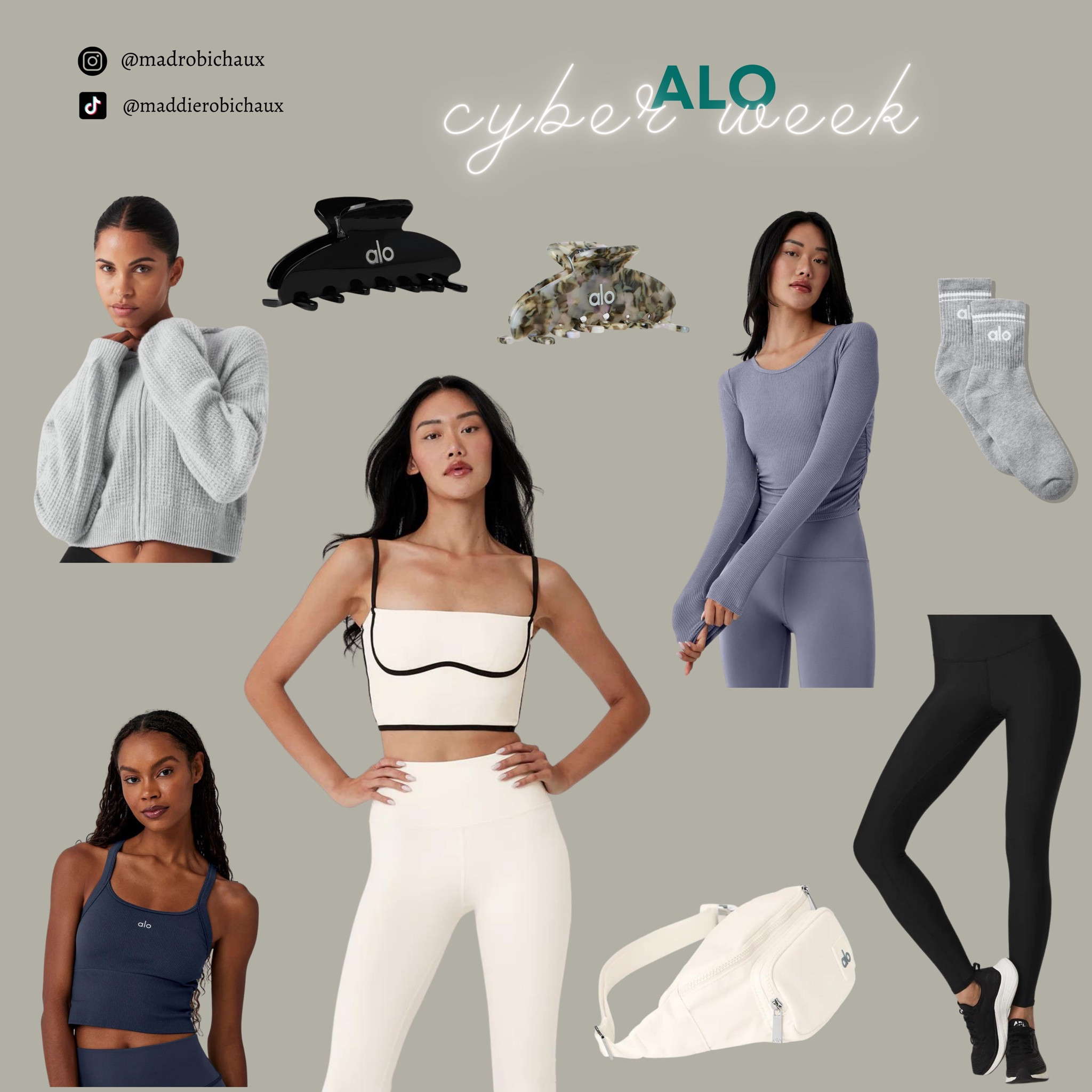 Athletic Finds for Cyber Week 🏋️‍♀️✨
30% site wide for Cyber Week! Alo has my favorite leggings ever!
Black Leggings, Lounge Wear, Stocking Stuffers, ALO Sale, Holiday Finds, Gifts for Her 

#LTKHoliday #LTKCyberWeek #LTKsalealert