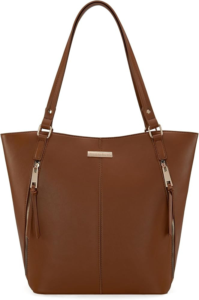 Montana West Tote Bag for Women Handbag Shoulder Top-handle Purses with Zipper | Amazon (US)