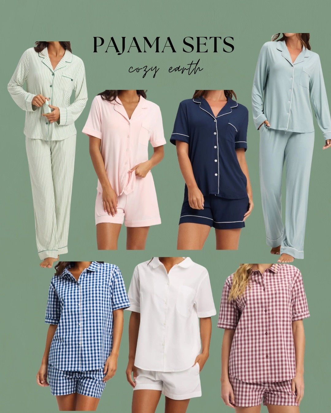 Cozy Earth Pajamas 

Pajama set, cozy earth, pjs, gifts for her, cozy, soft, sleepwear

#LTKselfcare #LTKootd #LTKTravel