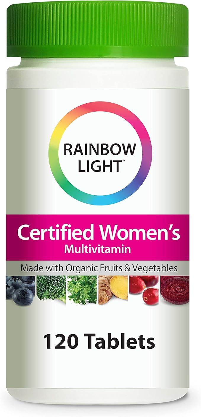 Rainbow Light Certified Womens Multivitamin, Multivitamin Supplement, 120 Caps (Pack May Vary) | Amazon (US)