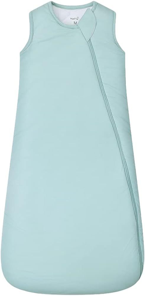 HAPIU Unisex Rayon Made from Bamboo Baby Sleep Sack TOG 1.0, 2-Way Zipper YKK, Wearable Blanket B... | Amazon (US)