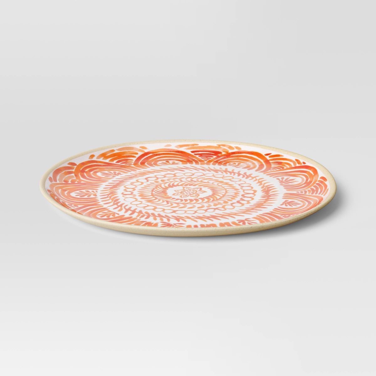 Melamine Round Serving Platter Orange - Threshold™ | Target