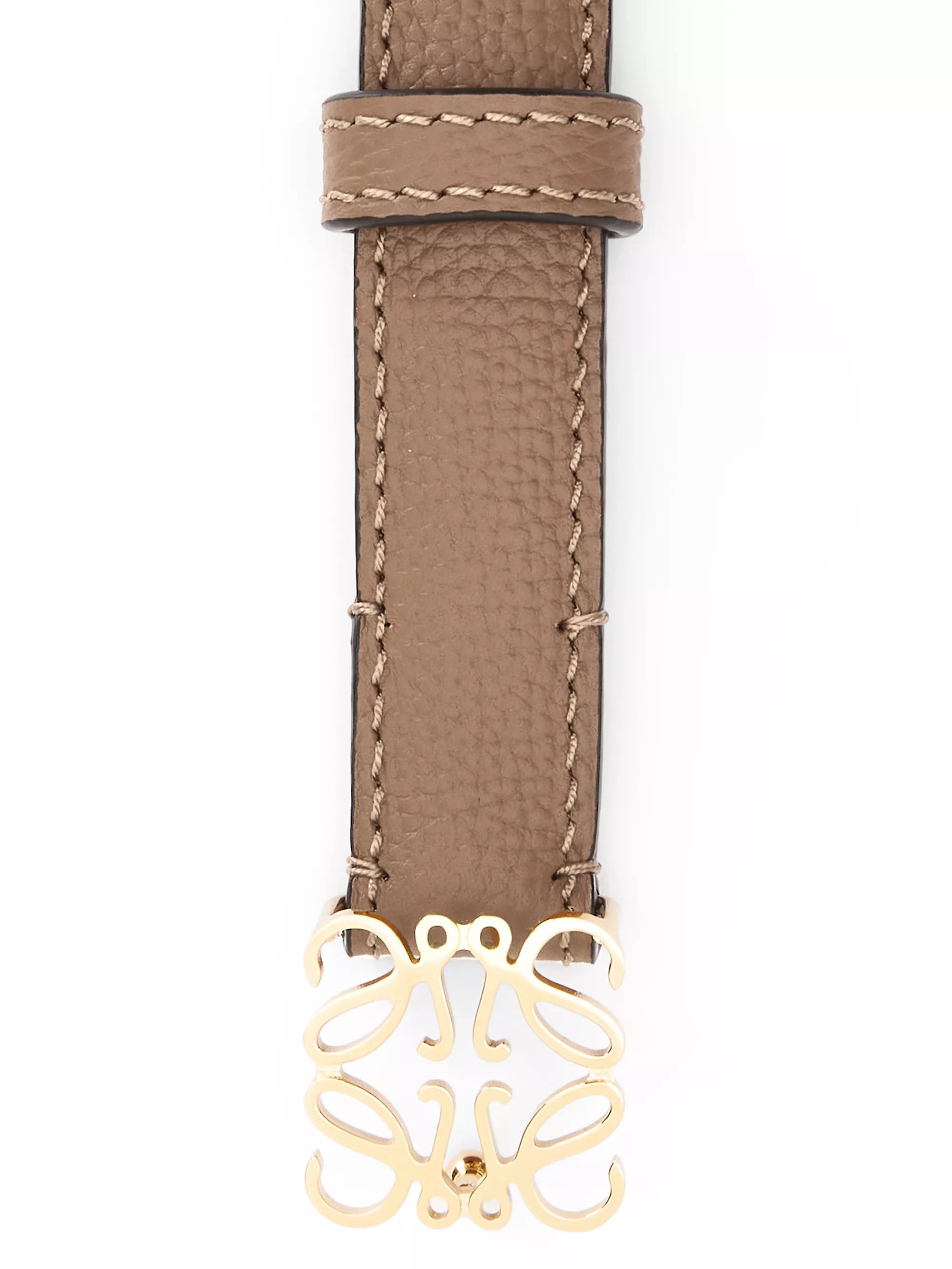 Anagram Leather Belt | Saks Fifth Avenue