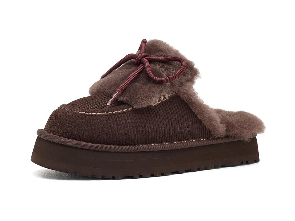 UGG Disquette Heritage Women's Slippers Burnt Cedar: 7 B - Medium, Suede | Zappos.com