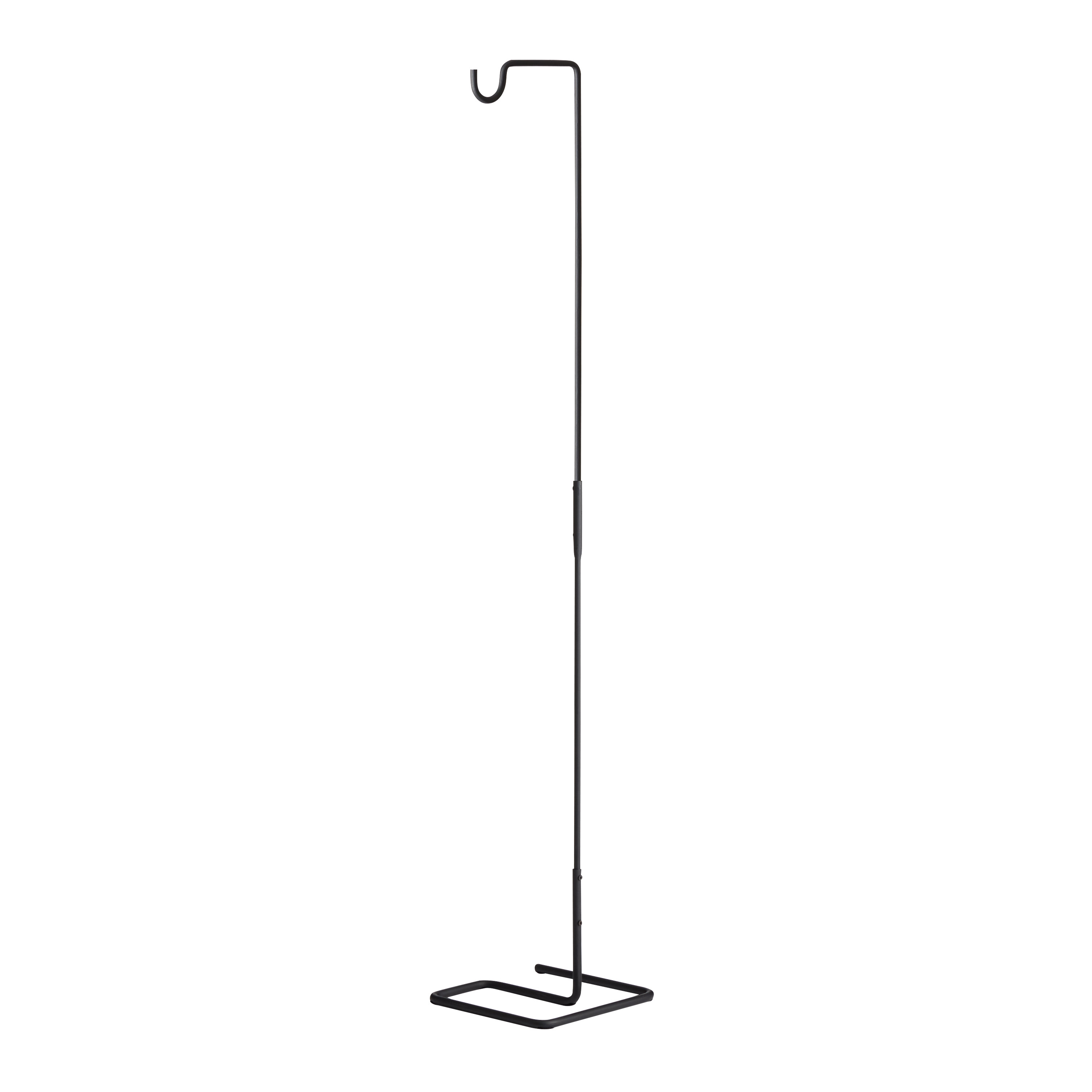 Dark Iron Outdoor Standing Lantern Hook | World Market