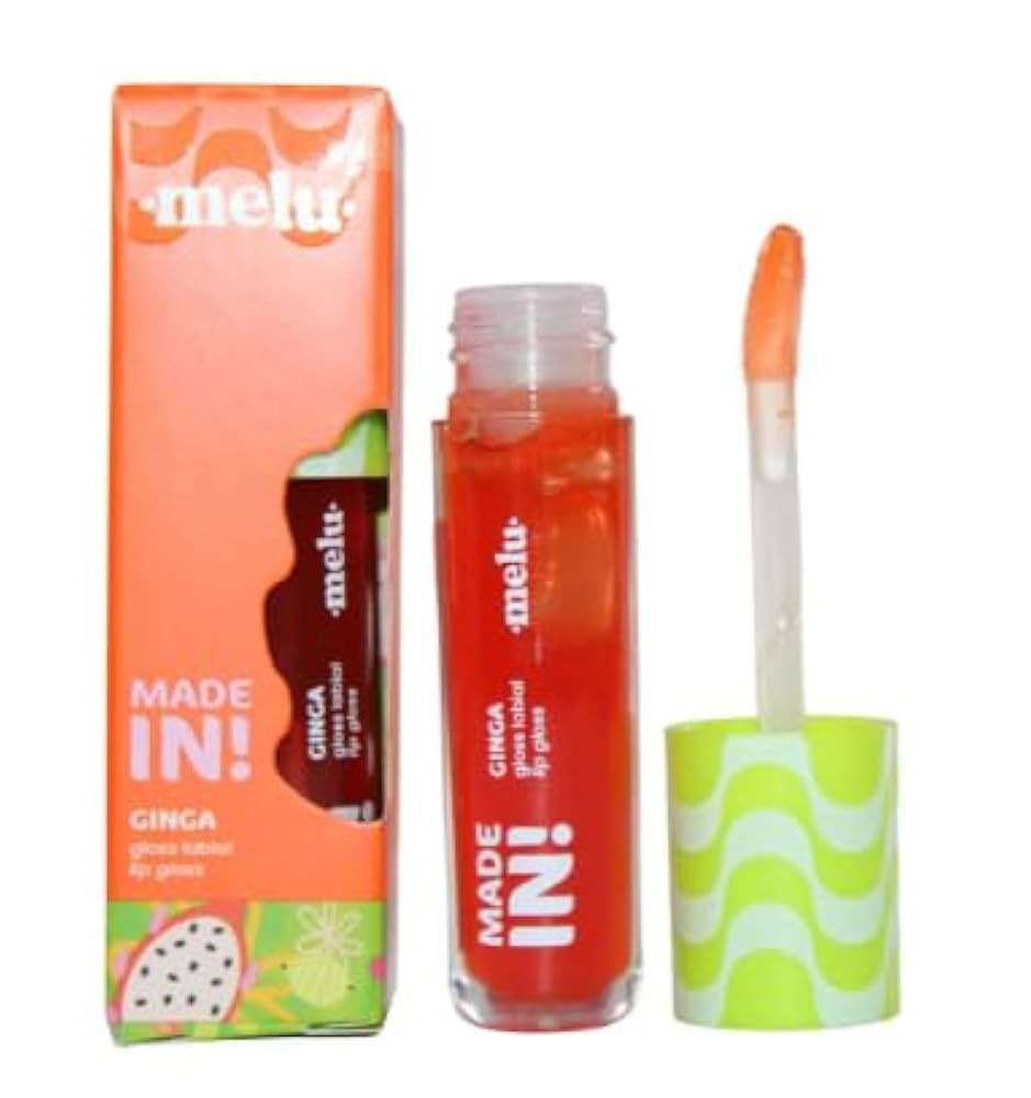 GLOSS LABIAL GINGA MADE IN! - MELU (cor Boragodô) | Amazon (BR)