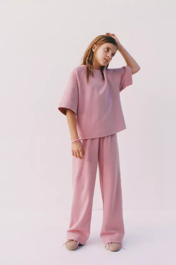 BASIC INTERLOCK PANTS | Zara US