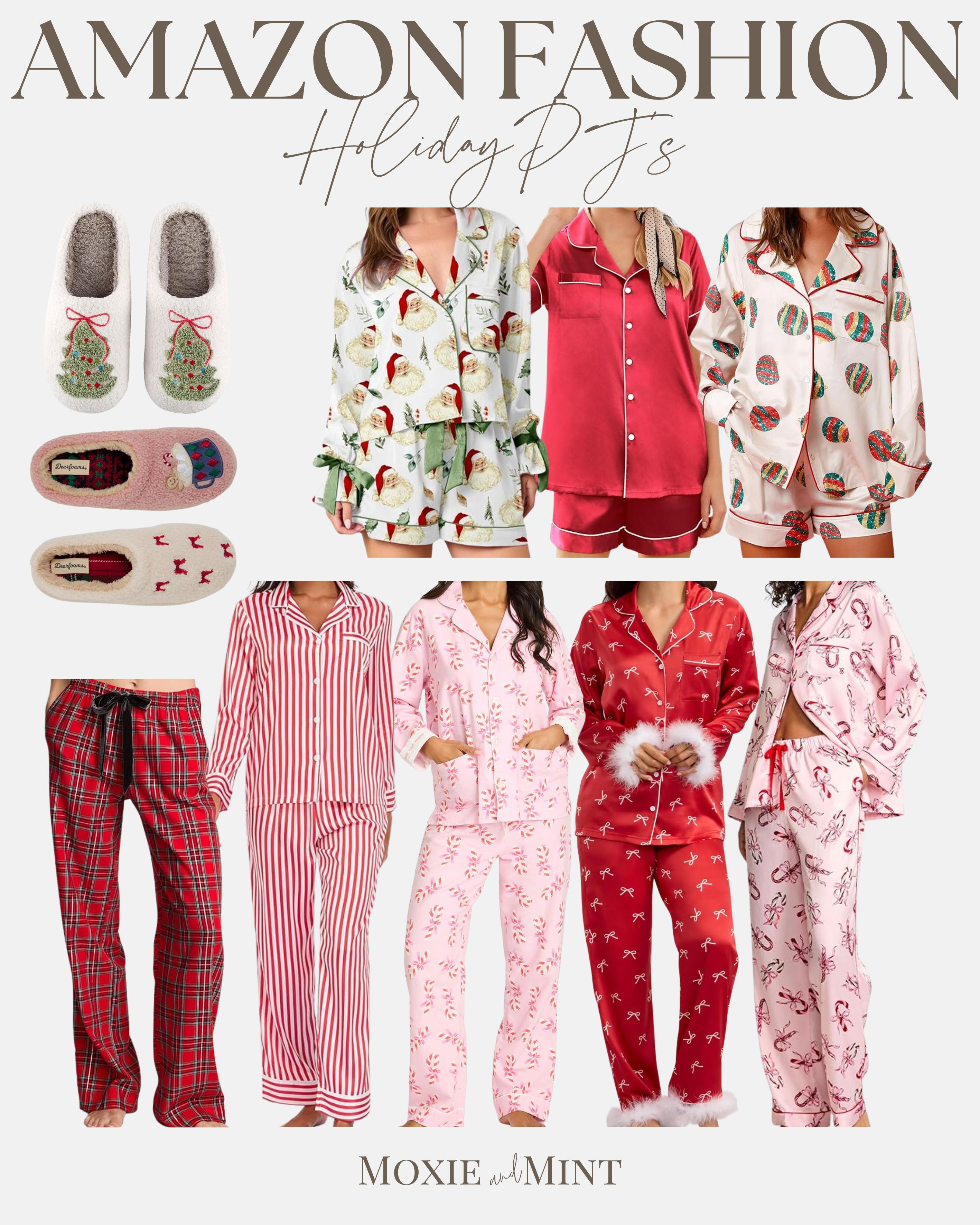 Holiday PJ's from Amazon!
Amazon Holiday / Amazon Fashion / Holiday PJ's / Festive Flannel PJ's / Holiday Slippers / Christmas PJ's / Christmas Morning Outfits /  

 #LTKHoliday #LTKSeasonal