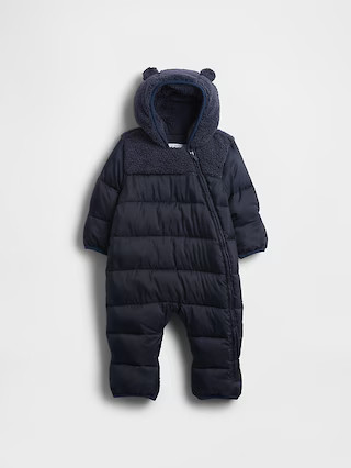 Baby Lightweight Puffer One-Piece | Gap (US)