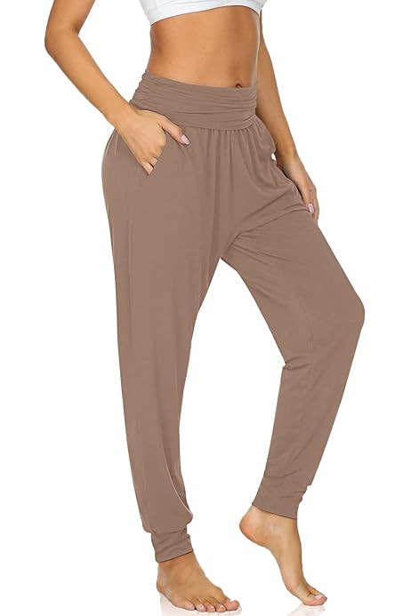 DIBAOLONG Womens Yoga Sweatpants Loose Workout Joggers Pants Comfy Lounge Pants with Pockets | Amazon (US)