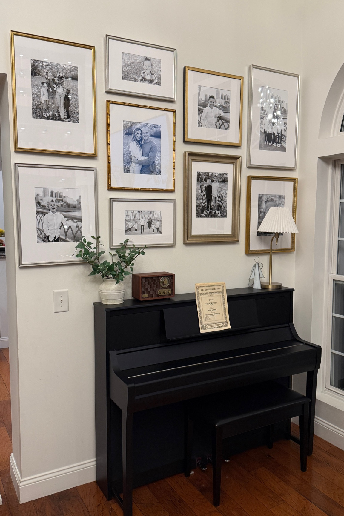 Gallery wall kit linked from our living room  

#LTKHome #LTKFamily